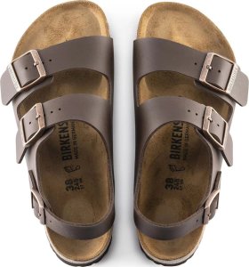 Birkenstock męskie sandały Milano BS 0034701 DARK BROWN (szerokość standardowa) 46 8