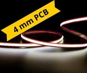 COB, 24V, 4W/m, 4000K, IP20, 4mm, miniPCB 2