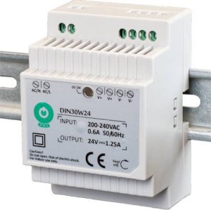 DIN30W24: Zasilacz na szynę DIN POS 30W 24V 1.25A 1