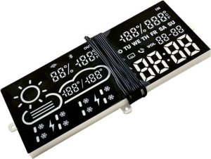 FDS-06A: Weather station WiFi 2.4GHz, black, slim 1
