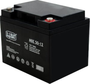 MBE 50-12: Akumulator VRLA MBE 50-12 (197/165/170mm) 1