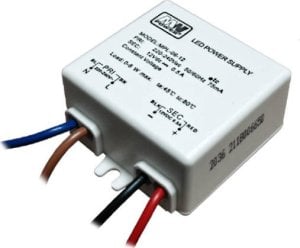 MPL-06-12: Zasilacz impulsowy 500mA 12V 1