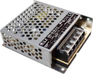 MRS-35-24-U-C: GLP: 24V/1.5A/36W enclosed PSU, Uin = 85-264VAC / 120-373VDC, Cover for terminal b... 1