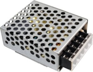 MRS-25-12-H-C: GLP: 12V/2.1A/25.2W enclosed PSU, Uin = 85-305VAC / 100-430VDC, Cover for terminal... 1