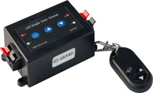 MW-CTR-MONO-8A-02: Ściemniacz jednokolorowy bezpzrewodowy na fale radiowe 12V/8A 24/8A + 3 przyci... 1