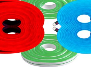 MW-NS-0816-RGB-12V: NEON FLEX LED RGB 12V 9W/m 1
