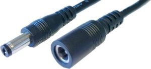 POS DC cable YTLYp0,5 Plug/Socket 2555 L=1000mm 1