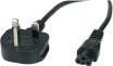 POSAC-C5-2A/UK18: POS AC-UK cable C5-YJT1[2,5A]-BS1363-YJ08[3A] H03VV-F3G0,75 L=1800 black 1