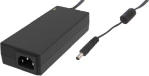 POSC 12V/10A/120W, desktop, gniazdo AC: IEC C14, wtyk DC:2.1/5.5 prosty (+) 1