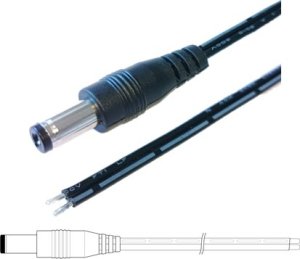 POSDC-T-P25S-0.25: POS DC cable TLYp0,5 Plug 2555 simple L=250mm 1