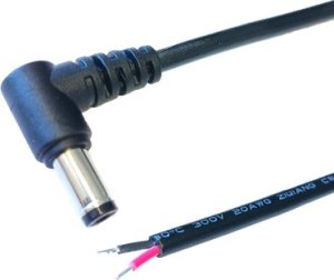 POSDC-Y-P21L-0.25: POS DC cable YTLYp0,5 Plug 2155 angular L=250mm 1