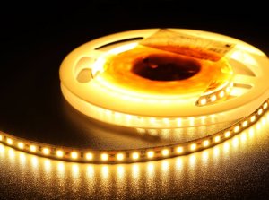 Profesjonalna taśma LED 12W/m, 12V, 60LED 2835 biała ciepła 3000K, IP64 1