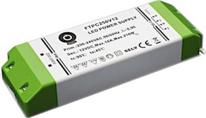 zasilacz LED 12V/18A CV,plastic case 1