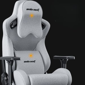 Fotel Anda Seat Fotel gamingowy Kaiser 2 Pro XL materiałowy ciemnoszary obrotowy 11