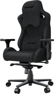 Fotel Anda Seat Fotel gamingowy Kaiser 2 Pro XL materiałowy ciemnoszary obrotowy 4
