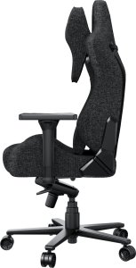 Fotel Anda Seat Fotel gamingowy Kaiser 2 Pro XL materiałowy ciemnoszary obrotowy 5