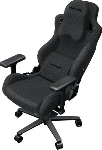 Fotel Anda Seat Fotel gamingowy Kaiser 2 Pro XL materiałowy ciemnoszary obrotowy 6
