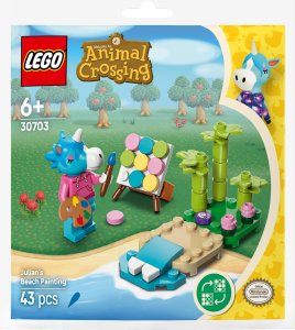 LEGO Animal Crossing Julian i plażowy obraz (30703) 1