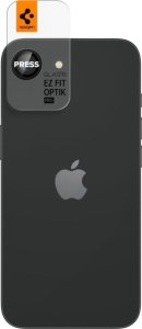 OSŁONA APARATU SPIGEN OPTIK PRO GLAS.TR "EZ FIT" CAMERA PROTECTOR 2-PACK IPHONE 16E BLACK 2