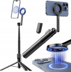 Kijek SELFIE Stick Statyw 1.36m na Magnes MagSafe Telefon Smartfon + PILOT / MG-003 PRO 1