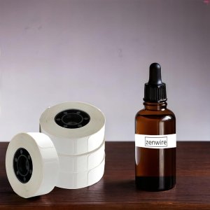 Zenwire Etykiety Termiczne Samoprzylepne 3-pak 230 szt Rolki 15x30 mm do Mini Drukarki TP-110 2