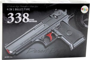 LeanToys Pistolet Sportowy 388 Strzałki Piankowe Kulki Wodne 4