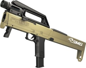 LeanToys Karabin Składany FMG9 Strzałki Piankowe Łuski Latarka Broń 3