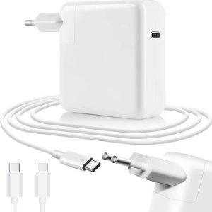 Ładowarka Zasilacz do Apple MacBook Alogy Universal Charger Kabel 2m USB-C do USB-C Szybkie ładowanie PowerDelivery PD 87W Biały 18