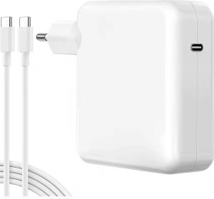 Ładowarka Zasilacz do Apple MacBook Alogy Universal Charger Kabel 2m USB-C do USB-C Szybkie ładowanie PowerDelivery PD 96W Biały 16