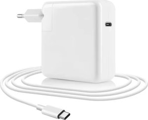 Ładowarka Zasilacz do Apple MacBook Alogy Universal Charger Kabel 2m USB-C do USB-C Szybkie ładowanie PowerDelivery PD 96W Biały 17