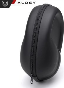 Etui ochronne na słuchawki do JBL TUNE 720BT 760NC 770NC Alogy Hard Case obudowa ochronna na zamek 23x18x11cm Czarne 12
