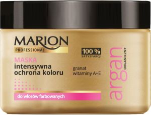 Marion Professional Argan Organiczny Maska do włosów intensywna ochrona koloru 450g 1