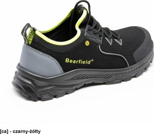 BBBO S1PS SR FO ESD - półbut wytrzymała tkanina poliestera mikrofibra higroskopijna wyściółka wkładka antygrzybiczna - czarny-turkusowy 44 4