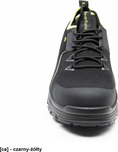 BBBO S1PS SR FO ESD - półbut wytrzymała tkanina poliestera mikrofibra higroskopijna wyściółka wkładka antygrzybiczna - czarny-turkusowy 44 8