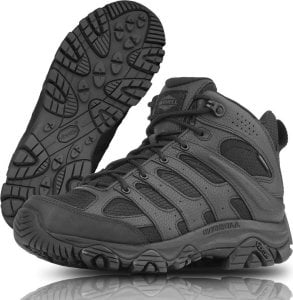 Merrell - Buty wojskowe Moab 3 Mid Waterproof Blk 1