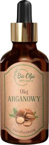 Bio Olja BIO OLEJ ARGANOWY - 100% Bio olej arganowy zimnotłoczony, nierafinwany bez konserwantów, 50ml 1