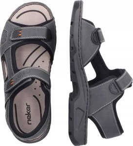 Rieker Sandals 26156-47 szary 40 7
