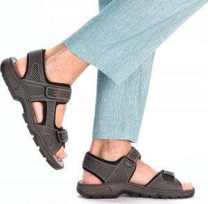 Rieker Sandals 26156-47 szary 46 8