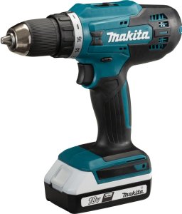 Makita DF488D002, Pistol grip drill, Keyless, 1.3 cm, 1400 RPM, 3.6 cm, 1.3 cm 1