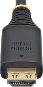 StarTech HDMI2-CABLE-GRIP-6F kabel HDMI 1,8 m HDMI Typu A (Standard) Czarny 5