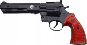 Rewolwer Na Kapiszony Pistolet Rekwizyt Dźwięk Strzału Czarny 2