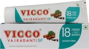 Vicco Pasta do zębów bez cukru Vajradanti SF 200g 1