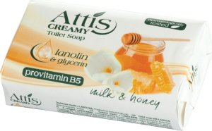Attis Mydło toaletowe creamy Milk&honey 100g 1