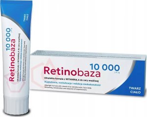 Retinobaza Retinobaza 10000 ultralekka formuła z witaminą A do cery wrażliwej 30g 1