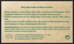 Biały Jeleń Mydło micelarne 100g 2