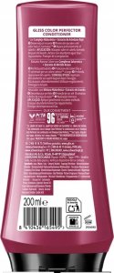 Gliss Color Perfector Conditioner odżywka do włosów farbowanych i z pasemkami 200ml 2