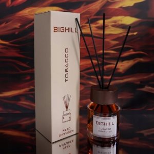 Bighill Ekskluzywny dyfuzor zapachowy z patyczkami - Tobacco 120ml 1
