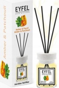 Eyfel Dyfuzor zapachowy z patyczkami Amber Paculi 120ml 3
