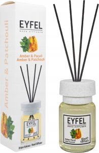 Eyfel Dyfuzor zapachowy z patyczkami Amber Paculi 120ml 4