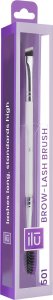 Ilu Pędzel do brwi i szczoteczka rzęs MU501 Brow-Lash Brush 3
